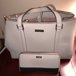 Kate Spade Tote with matching wallet